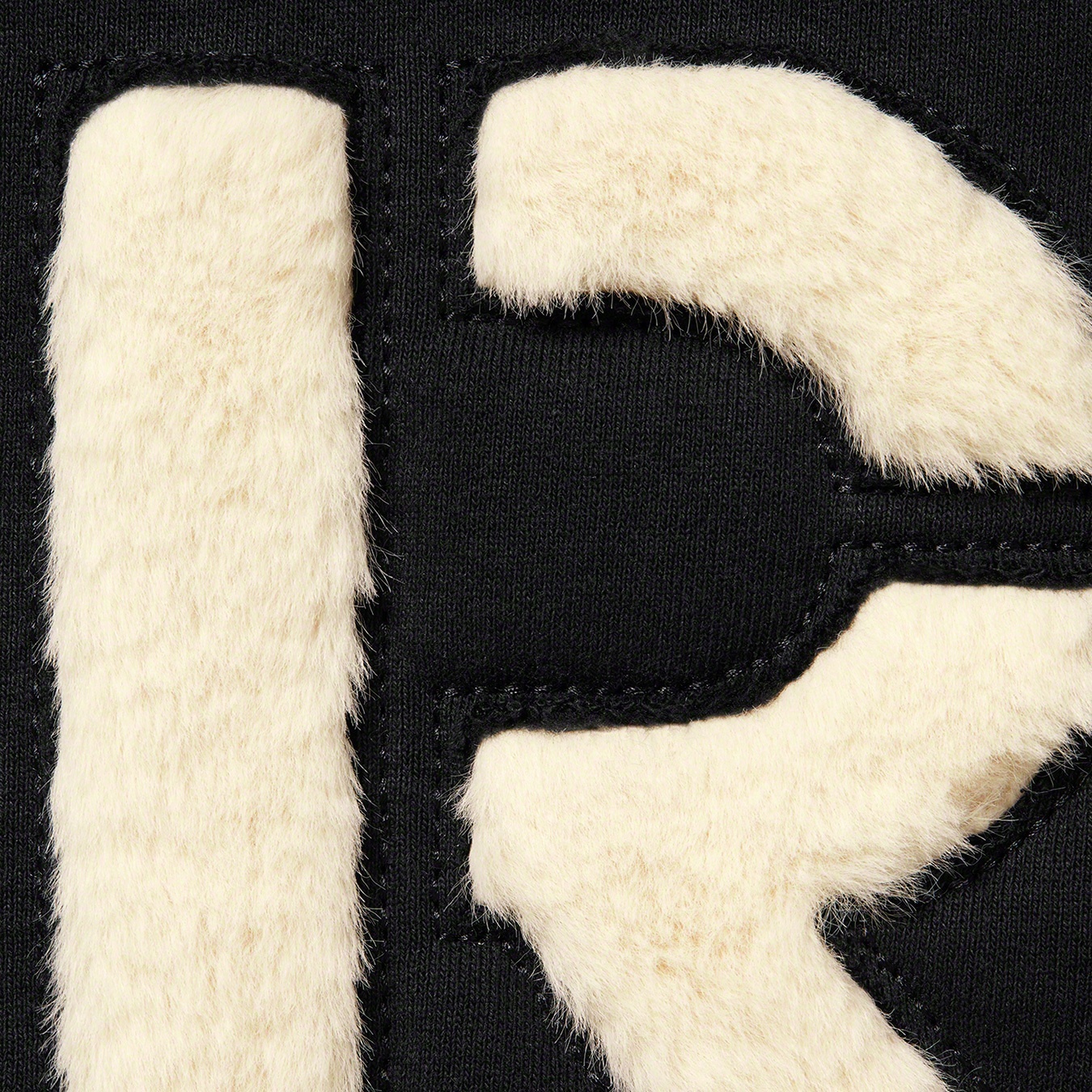 Faux Fur Lined Zip Up Hooded Sweatshirt view 3